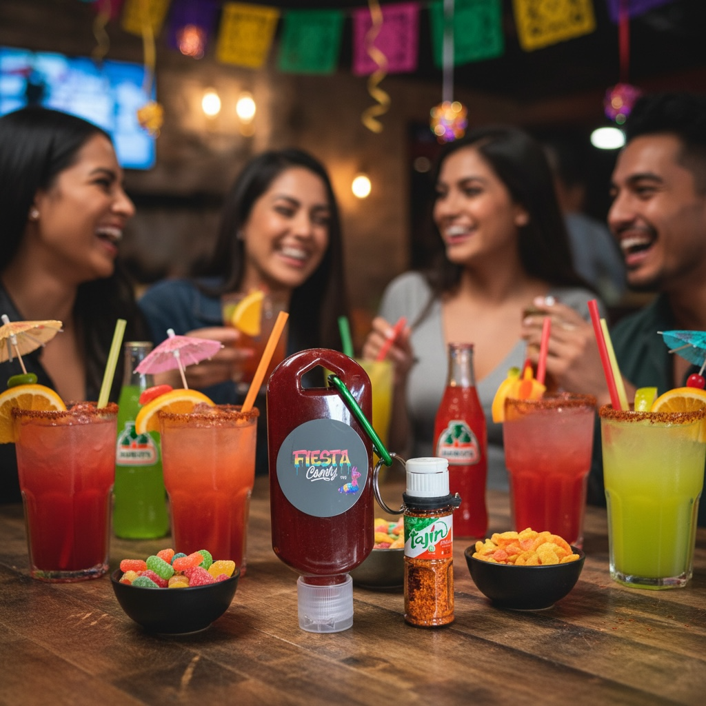 Fiesta Chamoy Key Chain Kit